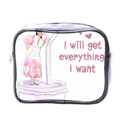 I Will Get Everything I Want Mini Toiletries Bag (one Side)