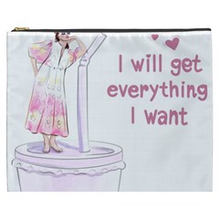 I Will Get Everything I Want Cosmetic Bag (xxxl)