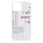 I Will Get Everything I Want iPhone 13 mini TPU UV Print Case Front