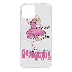 Happy Girl Iphone 14 Tpu Uv Print Case by SychEva