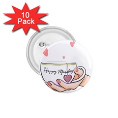 Happy Monday 1 75  Buttons (10 Pack)