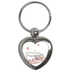 Happy Monday Key Chain (heart)