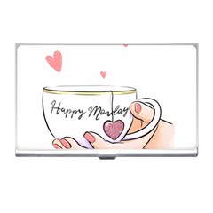 Happy Monday Business Card Holder