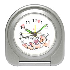 Happy Monday Travel Alarm Clock