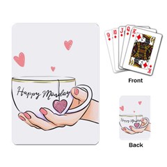 Happy Monday Playing Cards Single Design (rectangle)