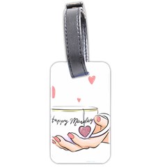 Happy Monday Luggage Tag (two Sides) by SychEva