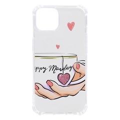 Happy Monday Iphone 13 Tpu Uv Print Case by SychEva