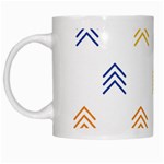 Abstract Arrow Pastel Pattern T- Shirt Abstract Arrow Pastel Pattern T- Shirt White Mug Left