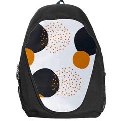 Abstract Circle Pattern T- Shirt Abstract Circle Pattern 3 Backpack Bag by EnriqueJohnson