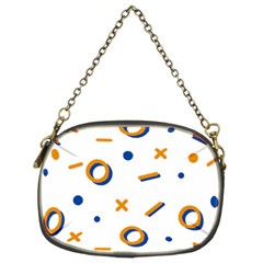 Abstract Dots And Line Pattern T- Shirt Abstract Dots And Line Pattern T- Shirt Chain Purse (two Sides)