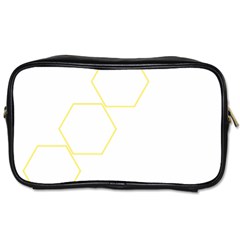 Abstract Hexagon Pattern T- Shirt Abstract Hexagon Pattern T- Shirt Toiletries Bag (one Side) by EnriqueJohnson