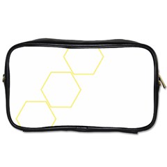 Abstract Hexagon Pattern T- Shirt Abstract Hexagon Pattern T- Shirt Toiletries Bag (two Sides) by EnriqueJohnson