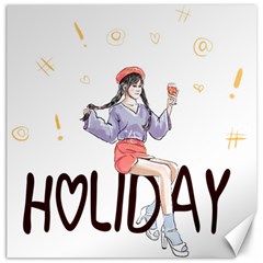 Holiday Canvas 12  X 12  by SychEva