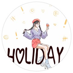 Holiday Round Trivet by SychEva