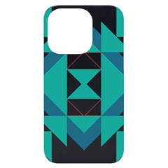 Abstract Pattern T- Shirt Hourglass Pattern Iphone 14 Pro Black Uv Print Case by EnriqueJohnson