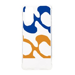 Abstract Swirl Gold And Blue Pattern T- Shirt Abstract Swirl Gold And Blue Pattern T- Shirt Samsung Galaxy S20Plus 6.7 Inch TPU UV Case