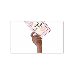 Hand 2 Sticker Rectangular (10 Pack) by SychEva