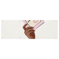 Hand 2 Banner And Sign 9  X 3  by SychEva