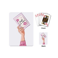 Hand 1 Playing Cards Single Design (mini) by SychEva