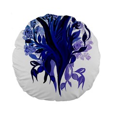 Abstract T- Shirt Blumer T- Shirt Standard 15  Premium Round Cushions