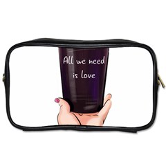 All You Need Is Love 2 Toiletries Bag (two Sides) by SychEva