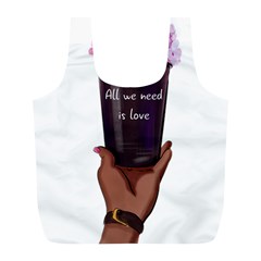 All You Need Is Love 1 Full Print Recycle Bag (l) by SychEva