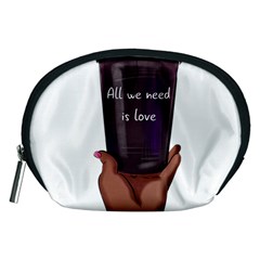 All You Need Is Love 1 Accessory Pouch (medium) by SychEva