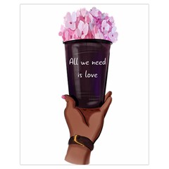 All You Need Is Love 1 Drawstring Bag (small) by SychEva