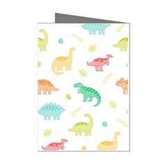 Animals Dinosaurs T-rex Pattern Mini Greeting Cards (Pkg of 8)