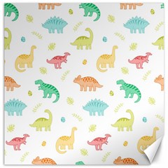 Animals Dinosaurs T-rex Pattern Canvas 20  X 20 