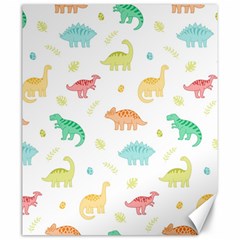 Animals Dinosaurs T-rex Pattern Canvas 20  x 24 