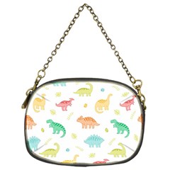 Animals Dinosaurs T-rex Pattern Chain Purse (One Side)