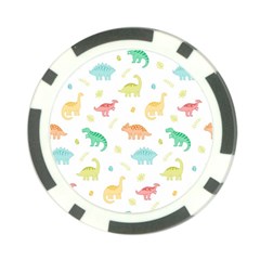 Animals Dinosaurs T-rex Pattern Poker Chip Card Guard (10 pack)