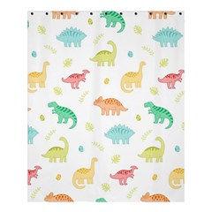 Animals Dinosaurs T-rex Pattern Shower Curtain 60  x 72  (Medium) 