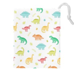 Animals Dinosaurs T-rex Pattern Drawstring Pouch (5XL)