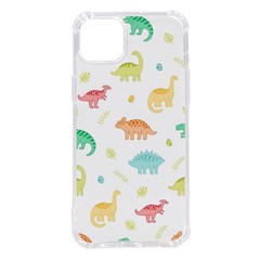 Animals Dinosaurs T-rex Pattern iPhone 14 Plus TPU UV Print Case