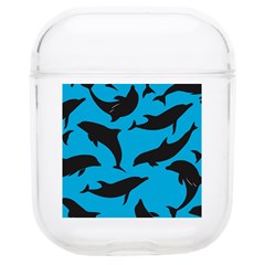 Dolphin Silhouette Pattern Airpods 1/2 Case by Pakjumat