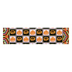 Lantern Chess Halloween Banner And Sign 4  X 1  by Pakjumat