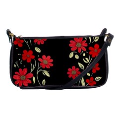 Pattern Flowers Design Nature Shoulder Clutch Bag by Pakjumat