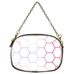 Abstract T- Shirt Honeycomb Pattern 7 Chain Purse (two Sides)