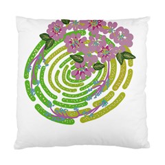 Abstract T- Shirt Tropical World T- Shirt Standard Cushion Case (two Sides)