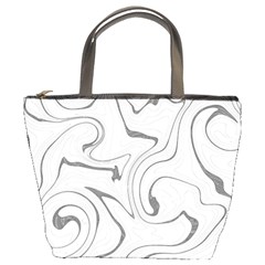 Abstract T- Shirt Vea I I T- Shirt Bucket Bag