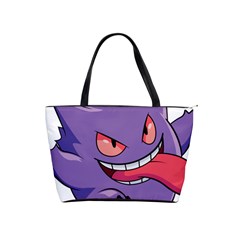 Purple Funny Monster Classic Shoulder Handbag