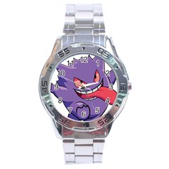 Purple Funny Monster Stainless Steel Analogue Watch by Sarkoni