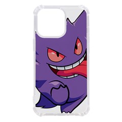 Purple Funny Monster Iphone 13 Pro Tpu Uv Print Case by Sarkoni