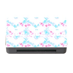 Bat Pattern T- Shirt Bats And Bows Blue Pink T- Shirt Memory Card Reader With Cf by EnriqueJohnson