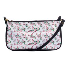 Christmas Shading Festivals Floral Pattern Shoulder Clutch Bag