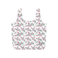 Christmas Shading Festivals Floral Pattern Full Print Recycle Bag (s)