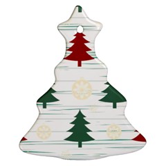 Christmas Tree Snowflake Pattern Ornament (christmas Tree) 