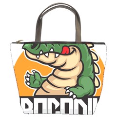 Funny Crocodile Bucket Bag